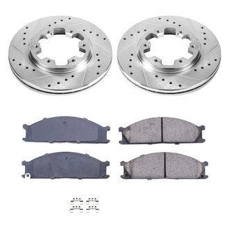 Callahan Brake Parts® - Drilled & Slotted Brake Kit