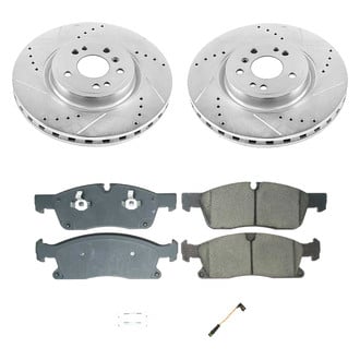 Callahan Brake Parts® - Drilled and Slotted Front Brake Kit