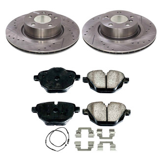 Callahan Brake Parts® - Drilled and Slotted Rear Brake Kit