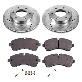 Callahan Brake Parts® - Drilled & Slotted Brake Kit