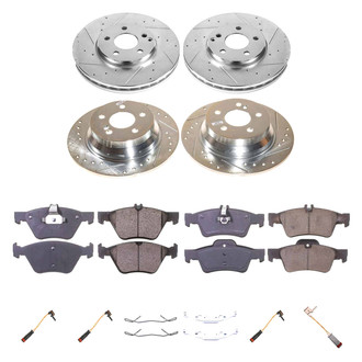 Callahan Brake Parts® - Drilled and Slotted Brake Kit