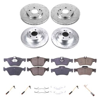 Callahan Brake Parts® - Drilled and Slotted Brake Kit