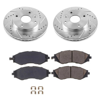 Callahan Brake Parts® - Drilled & Slotted Brake Kit