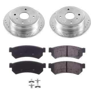 Callahan Brake Parts® - Drilled and Slotted Rear Brake Kit