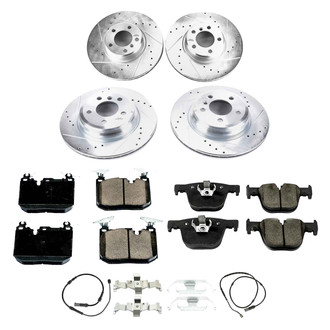 Callahan Brake Parts® - Drilled & Slotted Brake Kit