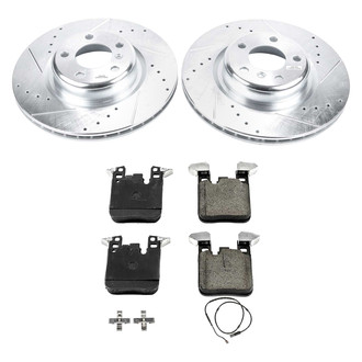 Callahan Brake Parts® - Drilled and Slotted Rear Brake Kit