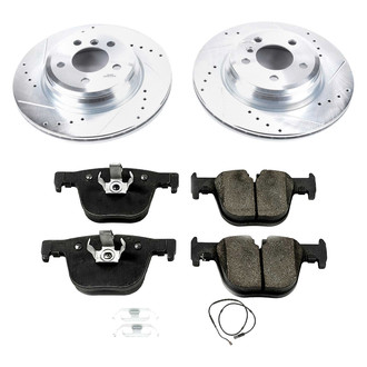 Callahan Brake Parts® - Drilled and Slotted Rear Brake Kit