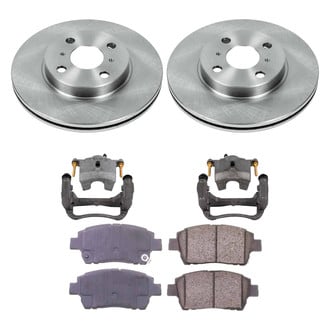Callahan Brake Parts® - Plain Brake Kit with Calipers