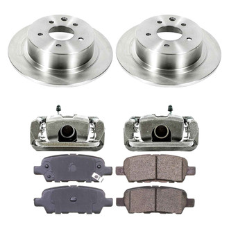 Callahan Brake Parts® - Plain Brake Kit with Calipers