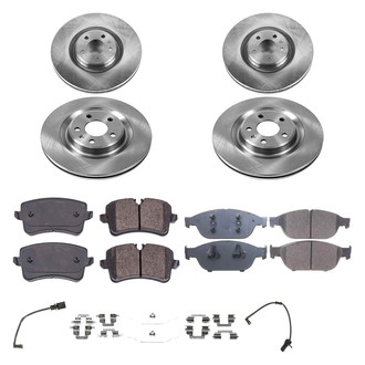 Callahan Brake Parts® - Plain Brake Kit