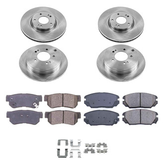 Callahan Brake Parts® - Plain Brake Kit