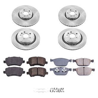 Callahan Brake Parts® - Plain Brake Kit
