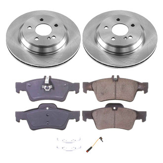 Callahan Brake Parts® - Plain Rear Brake Kit