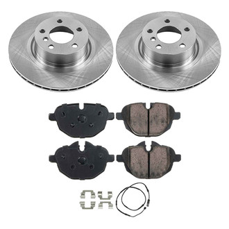 Callahan Brake Parts® - Plain Rear Brake Kit