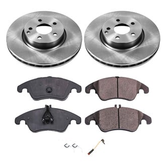 Callahan Brake Parts® - Plain Front Brake Kit