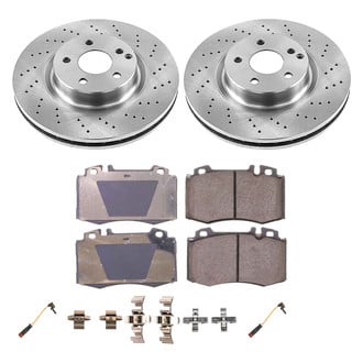 Callahan Brake Parts® - Plain Front Brake Kit