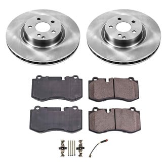 Callahan Brake Parts® - Plain Front Brake Kit