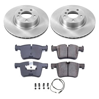 Callahan Brake Parts® - Plain Front Brake Kit