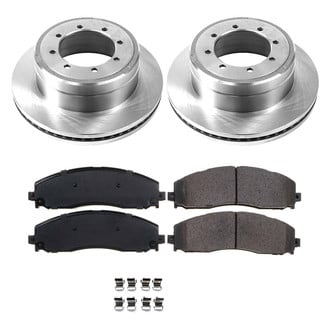 Callahan Brake Parts® - Plain Rear Brake Kit