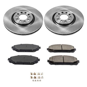 Callahan Brake Parts® - Plain Front Brake Kit