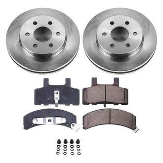 Callahan Brake Parts® - Plain Front Brake Kit