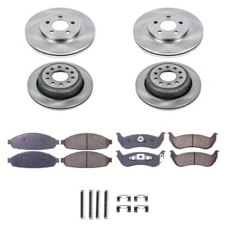 Callahan Brake Parts® - Plain Brake Kit