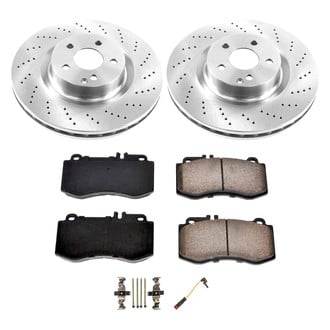 Callahan Brake Parts® - Plain Front Brake Kit