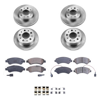 Callahan Brake Parts® - Plain Brake Kit