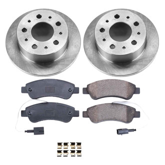 Callahan Brake Parts® - Plain Rear Brake Kit