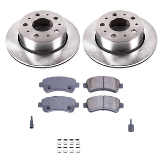 Callahan Brake Parts® - Plain Rear Brake Kit