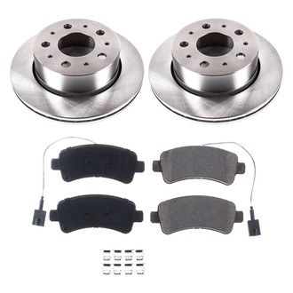 Callahan Brake Parts® - Plain Rear Brake Kit
