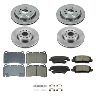 Callahan Brake Parts® - Plain Brake Kit