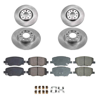 Callahan Brake Parts® - Plain Brake Kit