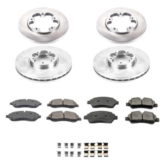 Callahan Brake Parts® - Plain Brake Kit