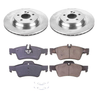 Callahan Brake Parts® - Plain Rear Brake Kit
