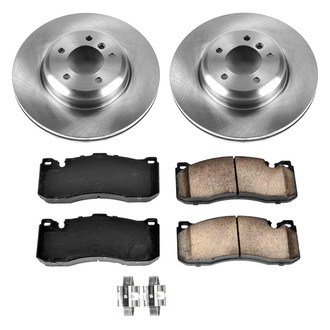 Callahan Brake Parts® - Plain Front Brake Kit