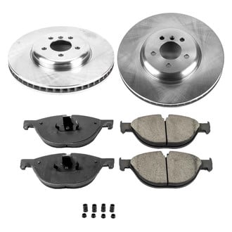 Callahan Brake Parts® - Plain Front Brake Kit