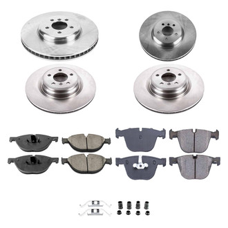 Callahan Brake Parts® - Plain Brake Kit