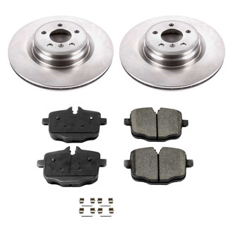 Callahan Brake Parts® - Plain Rear Brake Kit