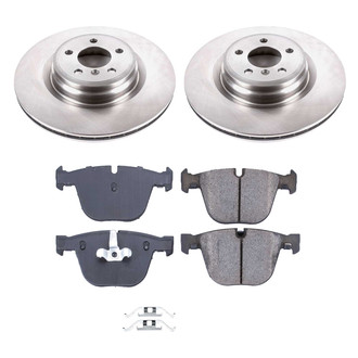 Callahan Brake Parts® - Plain Rear Brake Kit