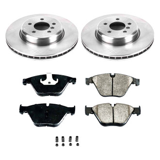 Callahan Brake Parts® - Plain Front Brake Kit