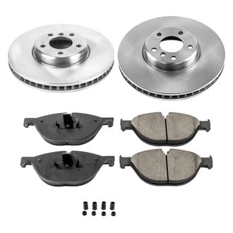 Callahan Brake Parts® - Plain Front Brake Kit