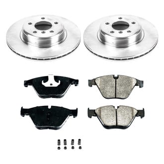 Callahan Brake Parts® - Plain Front Brake Kit