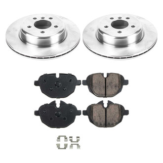 Callahan Brake Parts® - Plain Rear Brake Kit