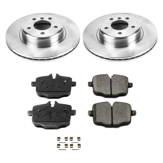Callahan Brake Parts® - Plain Rear Brake Kit