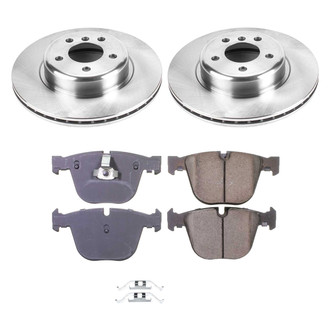 Callahan Brake Parts® - Plain Rear Brake Kit