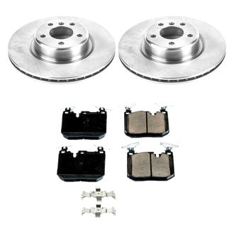 Callahan Brake Parts® - Plain Front Brake Kit