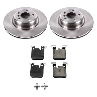 Callahan Brake Parts® - Plain Rear Brake Kit