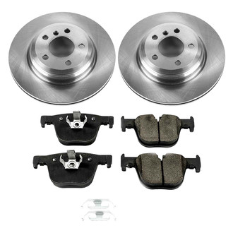 Callahan Brake Parts® - Plain Rear Brake Kit