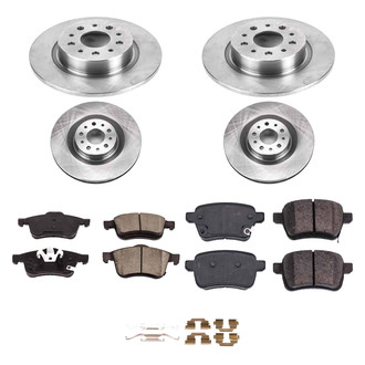 Callahan Brake Parts® - Plain Brake Kit
